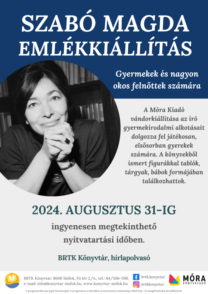Szabo Magda Kiallitas Plakat