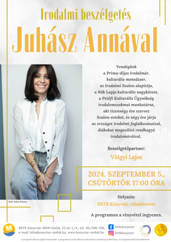 2024.09.05. Juhaszanna Plakat