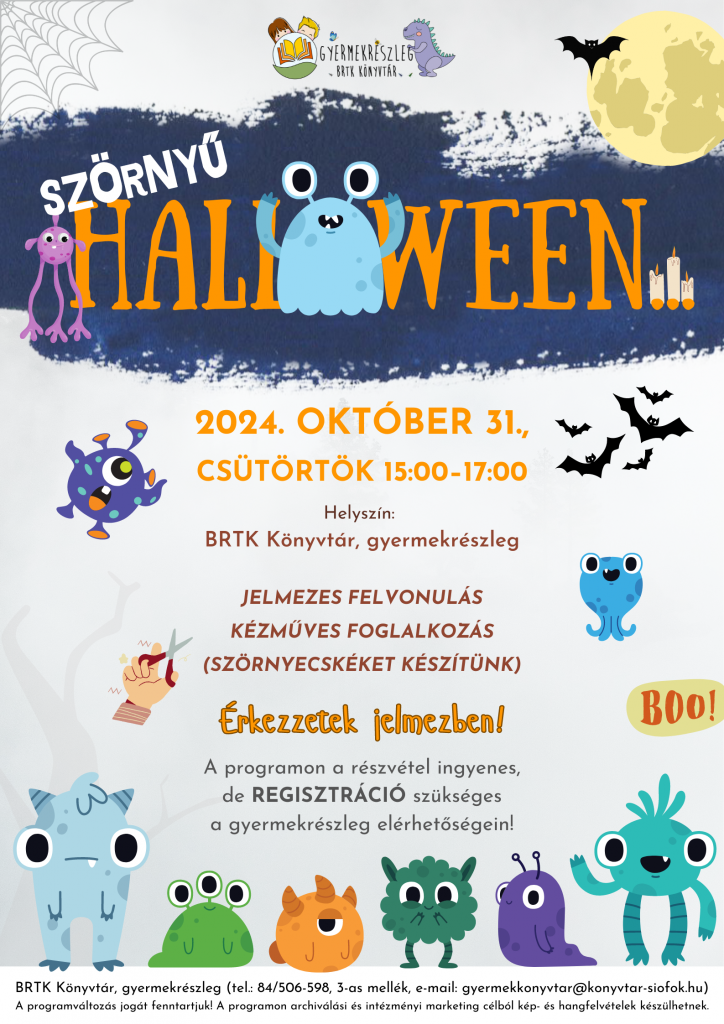 2024.10.31. Halloween Plakat