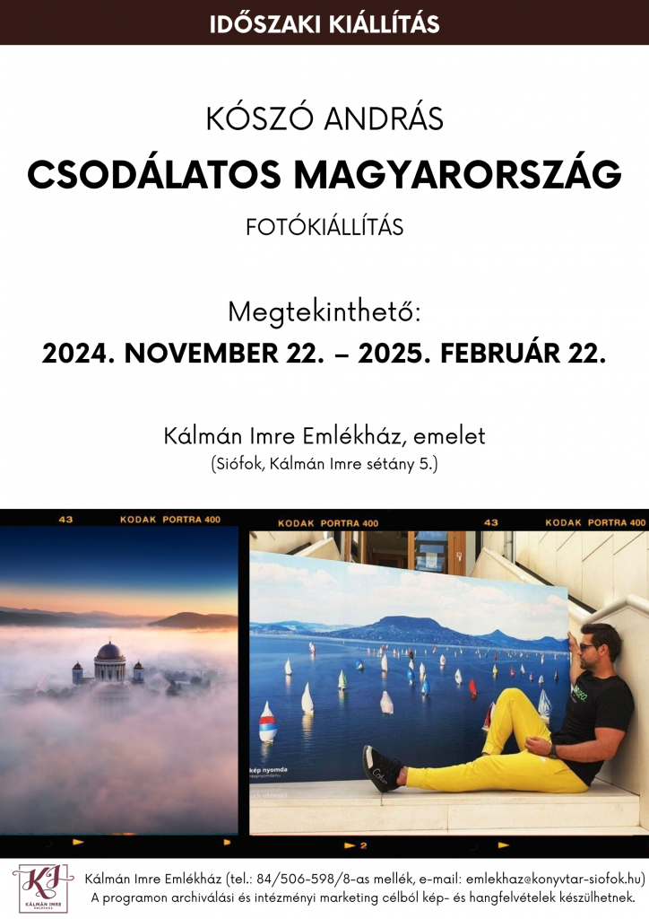 2024.11.22.–2025.02.22. Koszoandras Plakat