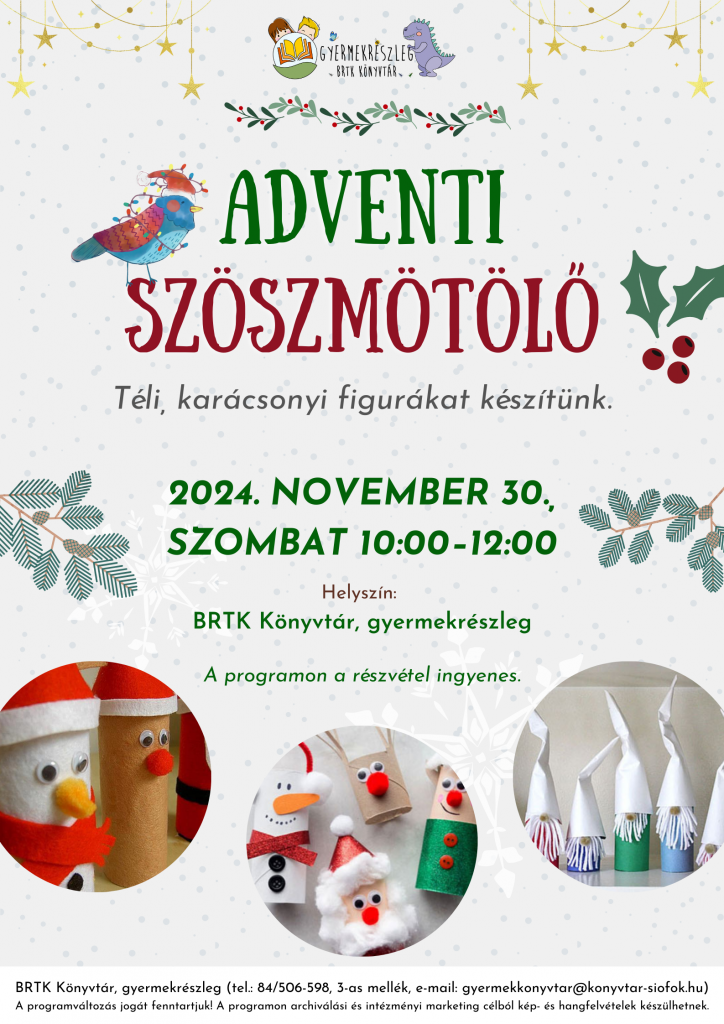 2024.11.30. Adventi Kezmuves Plakat